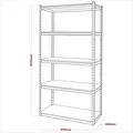 Sealey AP900R Racking Unit with 5 Shelves 340kg Capacity Per Level