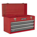 Sealey AP9243BBCOMBO American PRO® Tool Chest 3 Drawer with 93pc Tool Kit - Red/Grey