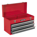 Sealey AP9243BB American PRO&reg; Tool Chest 3 Drawer - Red/Grey