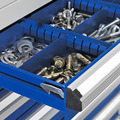 Premier Industrial™ Mobile Workstation with 5 Drawers & 1 Shelf