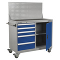 Premier Industrial™ Mobile Workstation with 5 Drawers & 1 Shelf