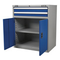 Sealey Premier Industrial™ Industrial Cabinet with 2 Drawers & 1 Shelf