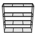 Sealey Heavy-Duty Modular Racking Unit with 4 Mesh Shelves 300kg Capacity Per Level 1830mm