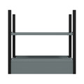 Sealey APMRB1 Modular Storage Base unit 2 Shelves 580mm