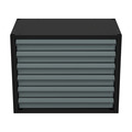 Modular Storage Mid Unit 6 Drawer 580mm