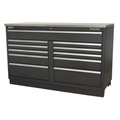 Sealey APMS04 Premier™ Heavy-Duty Modular Floor Cabinet 11 Drawer 1550mm
