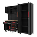 Sealey APMS12OP American PRO&reg; Complete Garage Storage System with 2 Mobile Trolleys