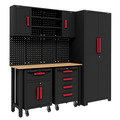 Sealey Complete Garage Storage System with 2 Mobile Trolleys