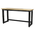 Sealey Premier™ Heavy-Duty Steel Adjustable Workbench with Wooden Worktop 1830mm
