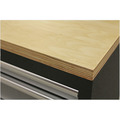 Superline PRO® Modular Storage System Combo with Pressed Wood Worktop