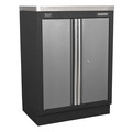 Sealey APMSSTACK17W Superline PRO&reg; Storage System with Pressed Wood Worktop 4.92m