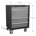 Sealey Superline PRO® Modular Mobile Cabinet 5 Drawer 650mm