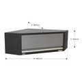 Sealey Superline PRO® Modular Corner Wall Cabinet 865mm
