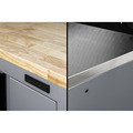 Sealey APMSBESTACK01SS Superline PRO® Black Edition Storage System with Stainless Worktop 3.24m