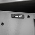 Sealey APMSBESTACK03SS Superline PRO® Black Edition Storage System with Stainless Worktop 2.04m