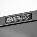 Sealey APMSBESTACK03SS Superline PRO® Black Edition Storage System with Stainless Worktop 2.04m