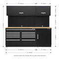 Sealey Premier™ Storage System with Hardwood Worktop 2.33m