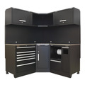 Sealey Premier™ Corner Storage System with Stainless Worktop 1.71m