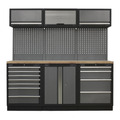 Sealey Superline PRO® Storage System with Wood Worktop 2.04m