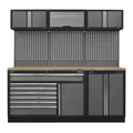 Superline PRO® Storage System with Pressed Wood Worktop 2.04m