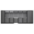 Superline PRO® Storage System with Stainless Worktop 4.92m