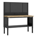 Sealey APMWB60COMBOW Superline PRO® Modular Workbench with Pegboard Back Panel Wooden Worktop 1525mm