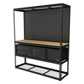 Sealey Heavy-Duty Modular Workbench & Racking Kit with 3 Storage Units