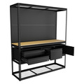 Sealey Heavy-Duty Modular Workbench & Racking Kit with 3 Storage Units