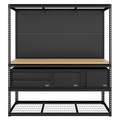 Sealey Heavy-Duty Modular Workbench & Racking Kit with 3 Storage Units