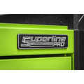 Superline PRO® Push-to-Open Topchest 4 Drawer - Green