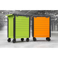 Sealey Superline PRO® Push-To-Open Rollcab 7 Drawer - Orange