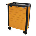 Sealey Superline PRO® Push-To-Open Rollcab 7 Drawer - Orange