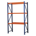 Heavy-Duty Shelving Unit with 3 Beam Set 900kg Capacity Per Level