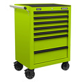 Superline PRO® Topchest, Mid-Box Tool Chest & Rollcab Combination 14 Drawer - Green