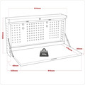Superline PRO® Wall Mounting Foldable Workbench 900mm