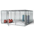 Armorgard GGC16 Gorilla Gas Cage, Modular Bolt-together Gas Cage - 3612 x 3666 x 1831 mm