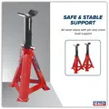 Sealey AS12000 Axle Stands (Pair) 12 Tonne Capacity per Stand