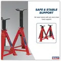 Sealey AS7500 Axle Stands (Pair) 7.5 Tonne Capacity per Stand