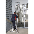 Sealey Aluminium Professional Telescopic Ladder 11-Tread - EN 131