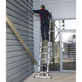 Sealey Aluminium Professional Telescopic Ladder 11-Tread - EN 131