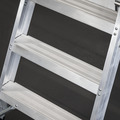 Industrial Step Ladder 10-Tread Aluminium - EN 131