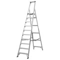 Industrial Step Ladder 10-Tread Aluminium - EN 131