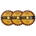 DeWalt DT10302x3 Elite 2nd Fix Circular Saw Blade 184mm 16mm Bore 24T