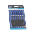 BlueSpot Tools Mini File Set with Pouch 6 Piece