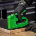 Rika NGUN001 Rikä 2-in-1 Manual Staple and Brad Nail Gun with Power Adjustment