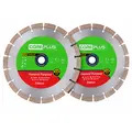 XMS25DB230 XMS Coreplus 230mm Diamond Blade Twin Pack