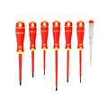 B220.027 BAHCOFIT Insulated Screwdriver Set, 7 Piece