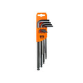 BE-9770 Metric Long Ball End Hex L-Key Set, 9 Piece