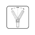 BE-9770 Metric Long Ball End Hex L-Key Set, 9 Piece