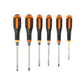 BE-9881TB ERGO™ Through Blade Screwdriver Set, 6 Piece